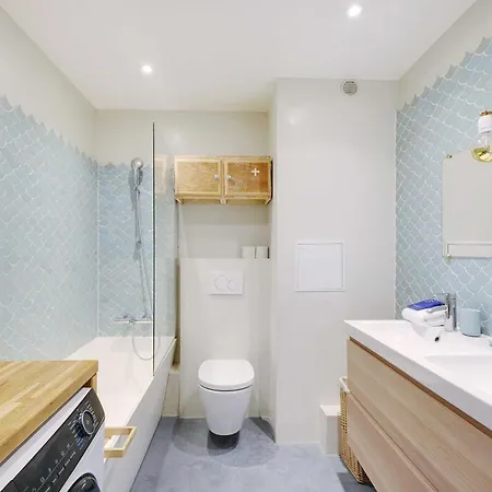 Apartamento Spacious Parisian - 2br 4p - Republique París